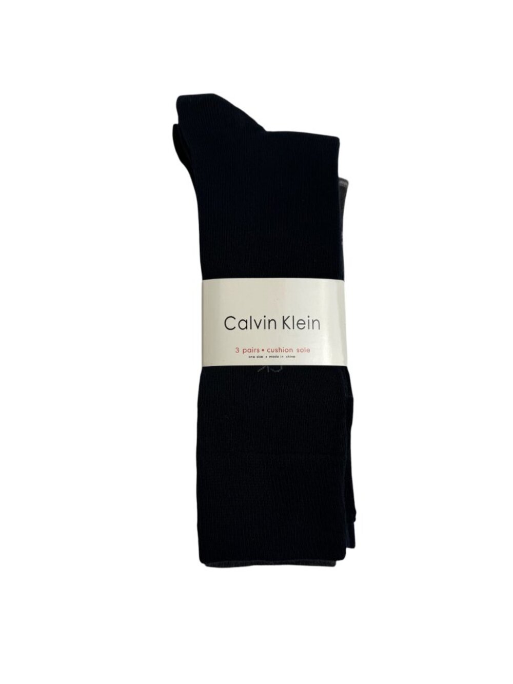 Calvin Klein NEW Dress Socks 3 Pairs Navy Grey Combed Cotton Career Business